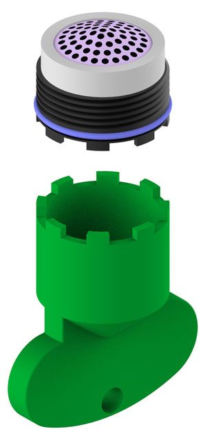 KE Strahlregler Ersatzt.ARM 50100 f. 53006/53015