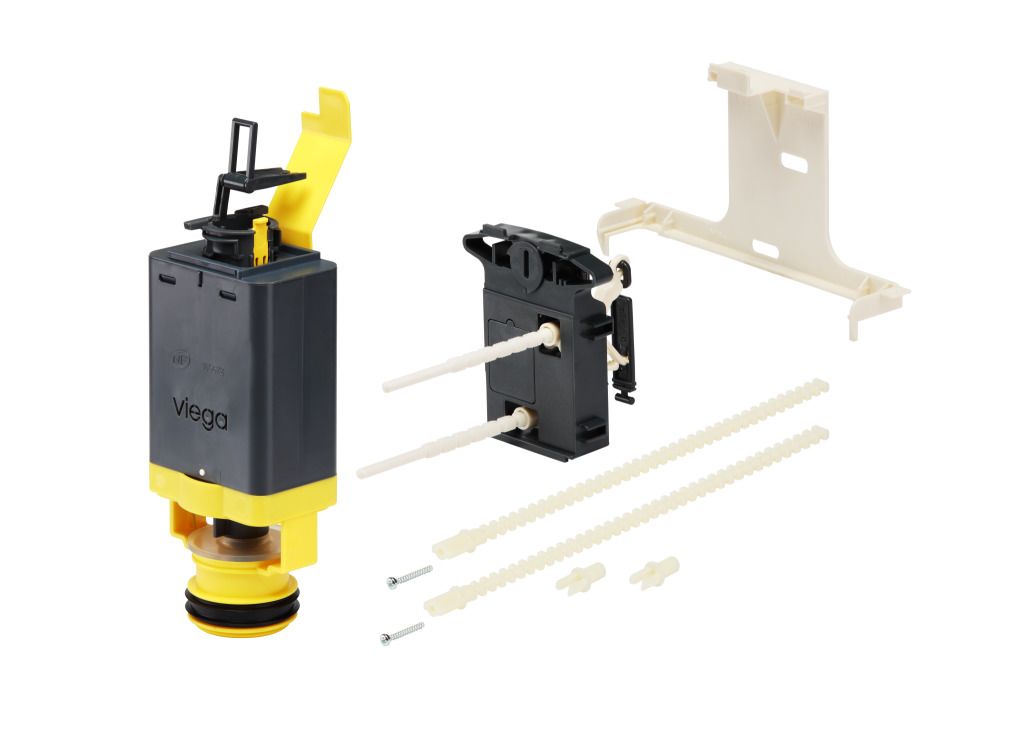 Umrüstset f.UP-Spülkasten 1L Viega f.Betätigung vorn/oben f.niedr.Bauhöhe