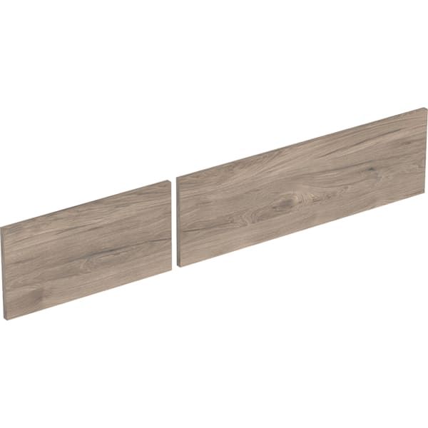 GE VariForm Set Schubl.-Front für US für WT, mit 2 Schubl. B=120cm, Nussbaum