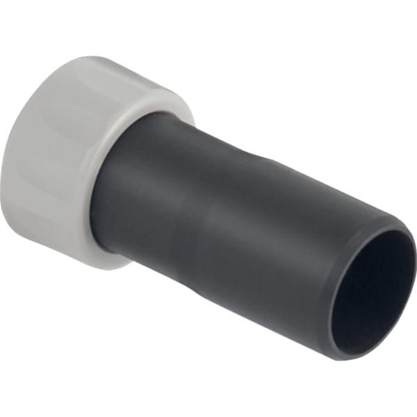GE Anschlussstutzen mit Überwurfmutter Übergang PE-HD auf PVC d40/d43
