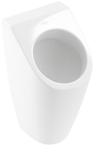 VB Absaug-Urinal Architectura 355x325x 680mm Oval Zulauf verdeckt Weiß Alpin