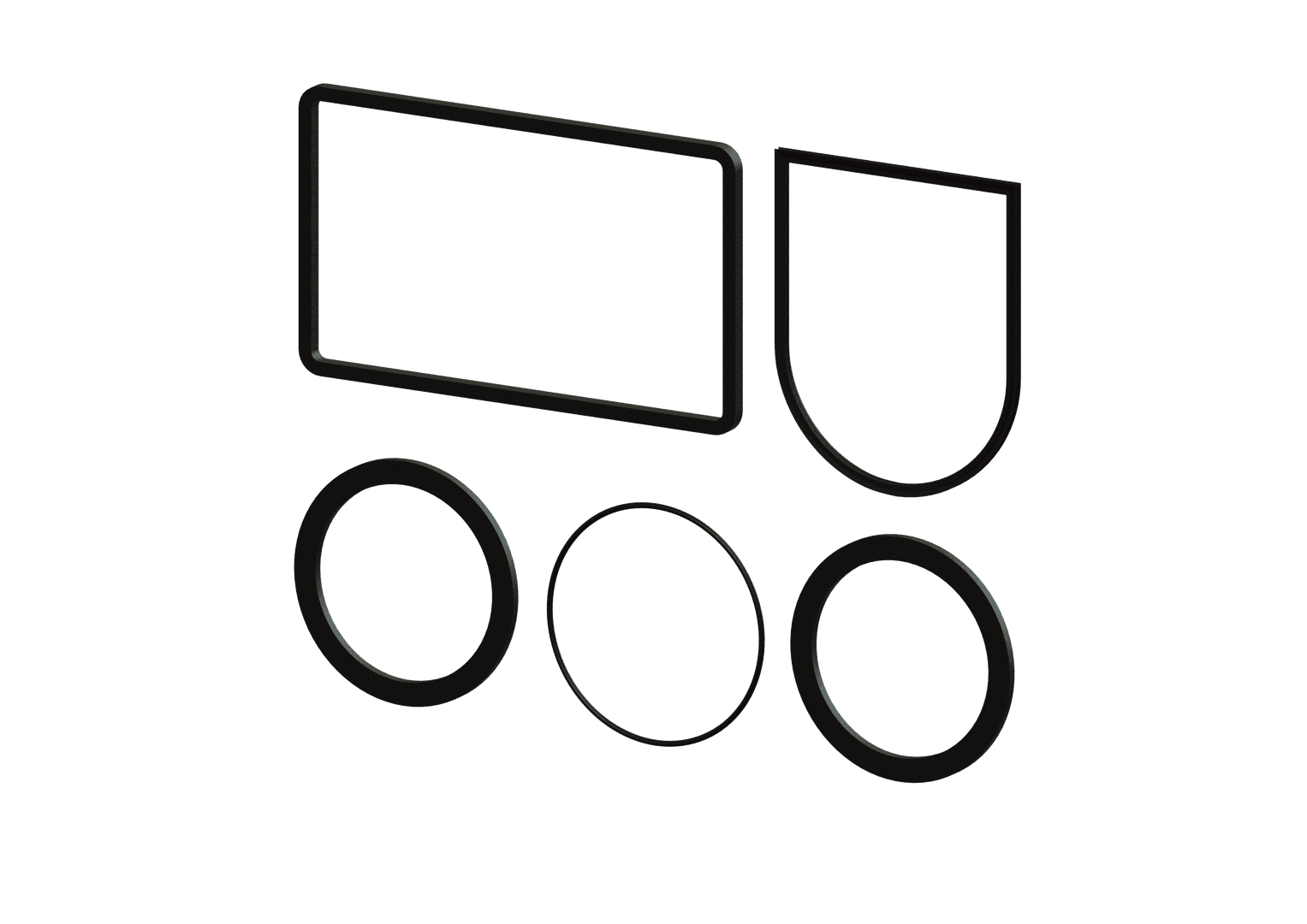 Dichtungsset für Kessel-Staufix DN 100 bis Bj 03/2005