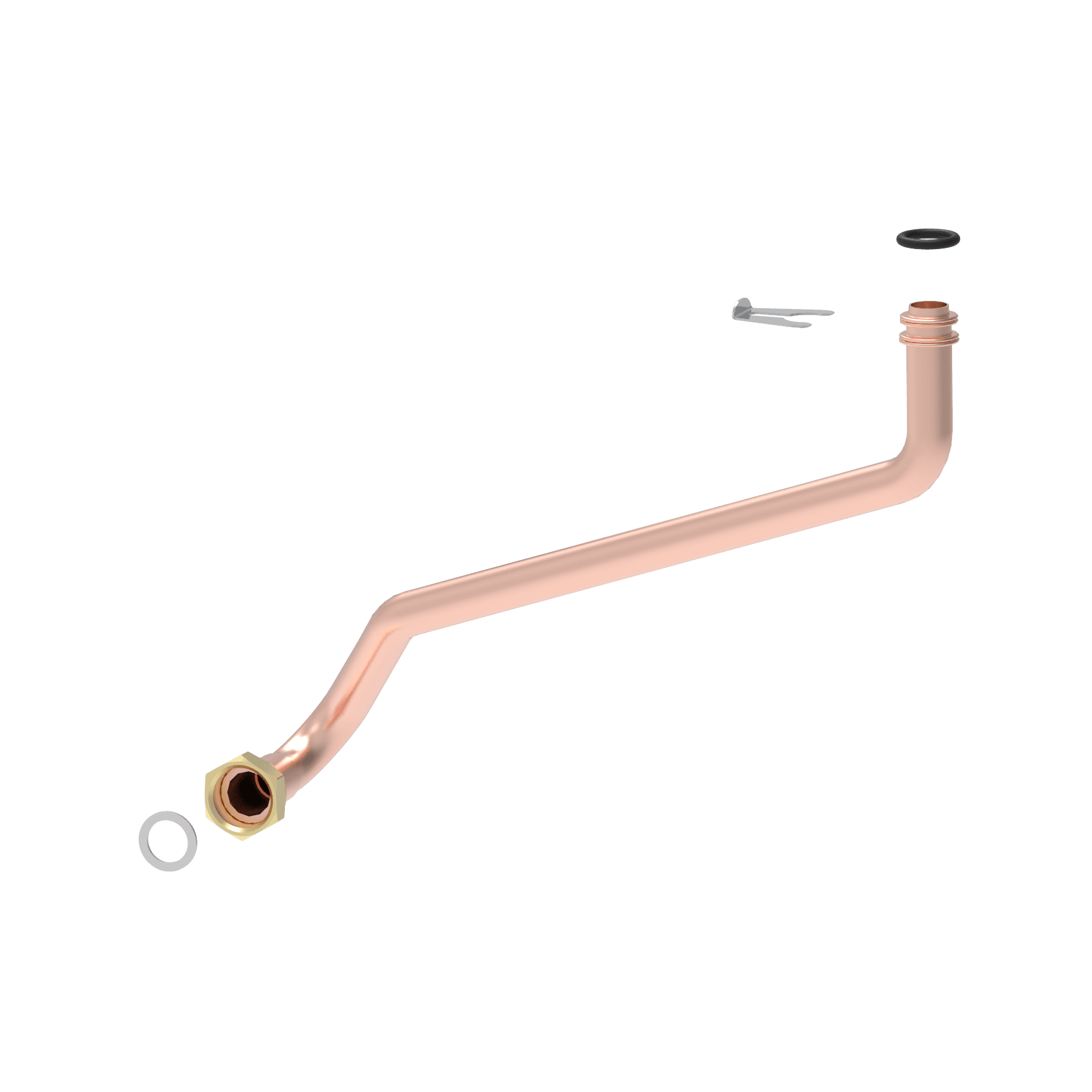 Brötje Rücklauflrohr