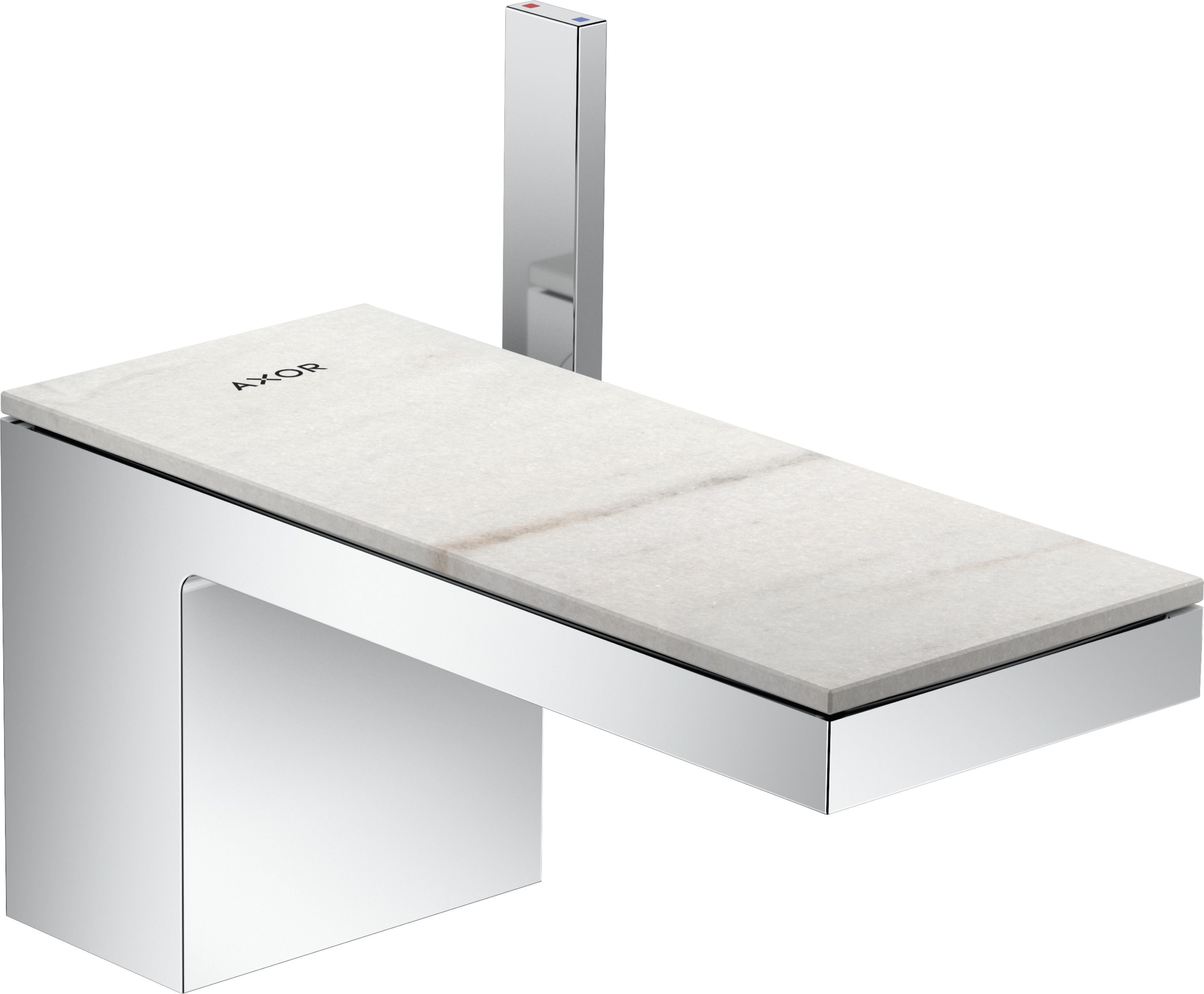 HG Platte 200 Axor MyEdition Marmor Lasa Covelano Vena Oro