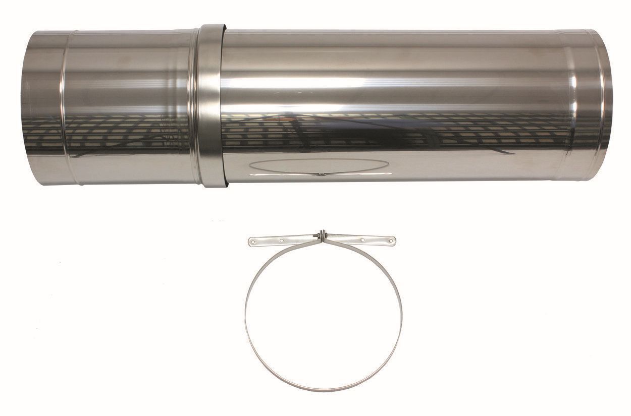 Vaillant Dachdurchführung senkrecht DN 300/200 Edelstahl/PP