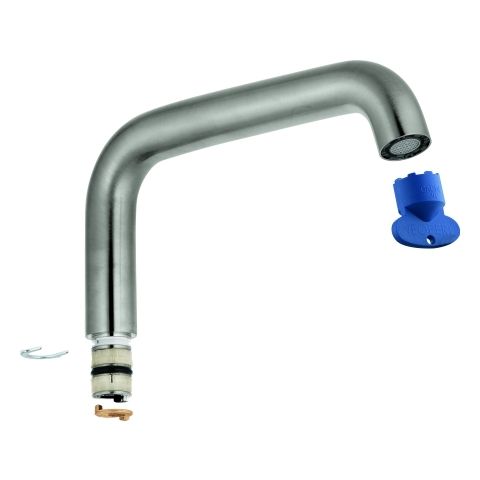 GROHE Rohrauslauf 13375 für Essence EH-Waschtischbatterie XL-size supersteel