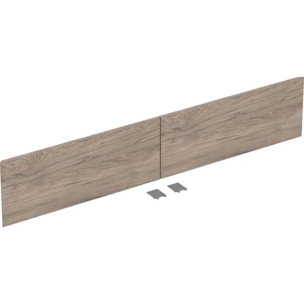 GE Set Schubl.-Frt für ONE US, 2 Schubl. für WT B:135cm, Nussbaum hickory