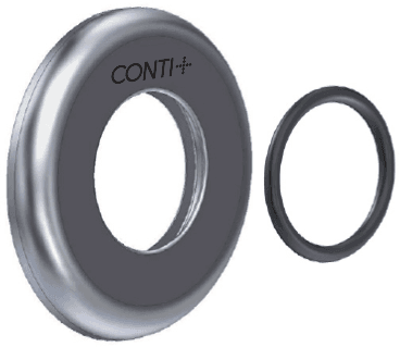 CONTI+ Set Rosette mechanische Auslösung Öl- und Wasserhydraulik mit O-Ring