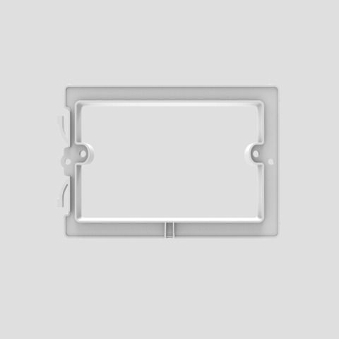 SANIT Einhängerahmen Betätigungsplatte Design Redonda