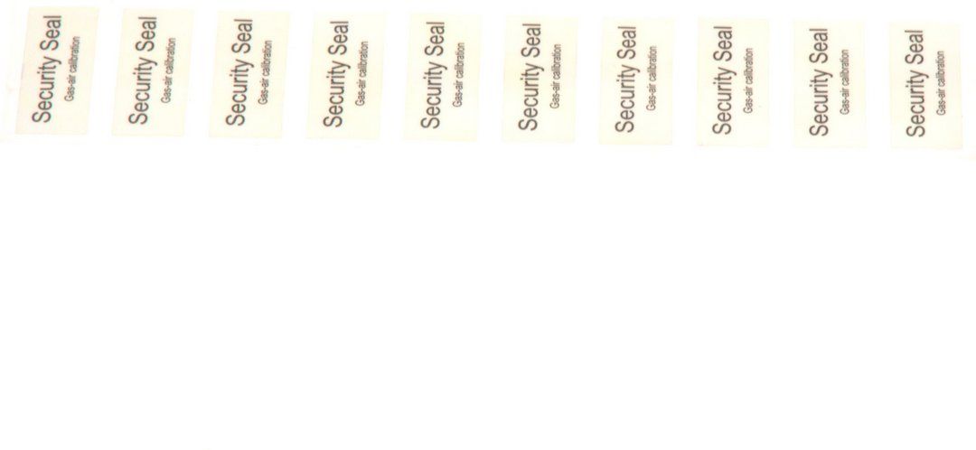 BOSCH Ersatzteil TTNR: 8737708988 Sicherheitssiegel (Venturi) (10x)