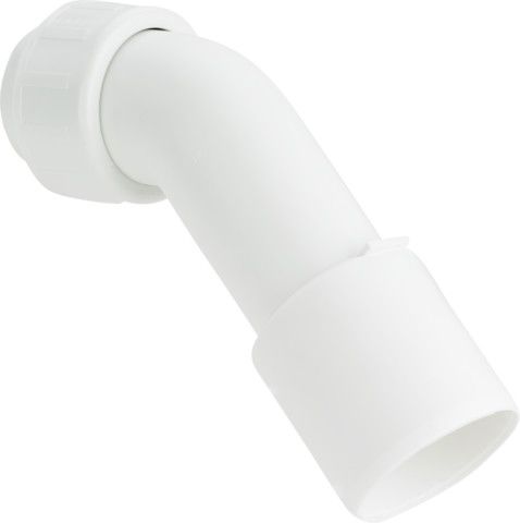 Viega Bogen 45 Grad 6162.99 in Kunststoff weiß