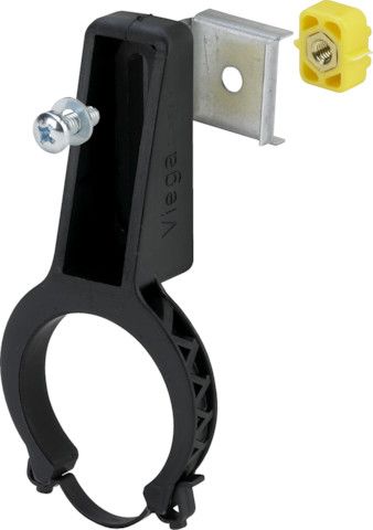 Viega Ablaufbefestigung 8013.9 in DN40/50 Kunststoff schwarz