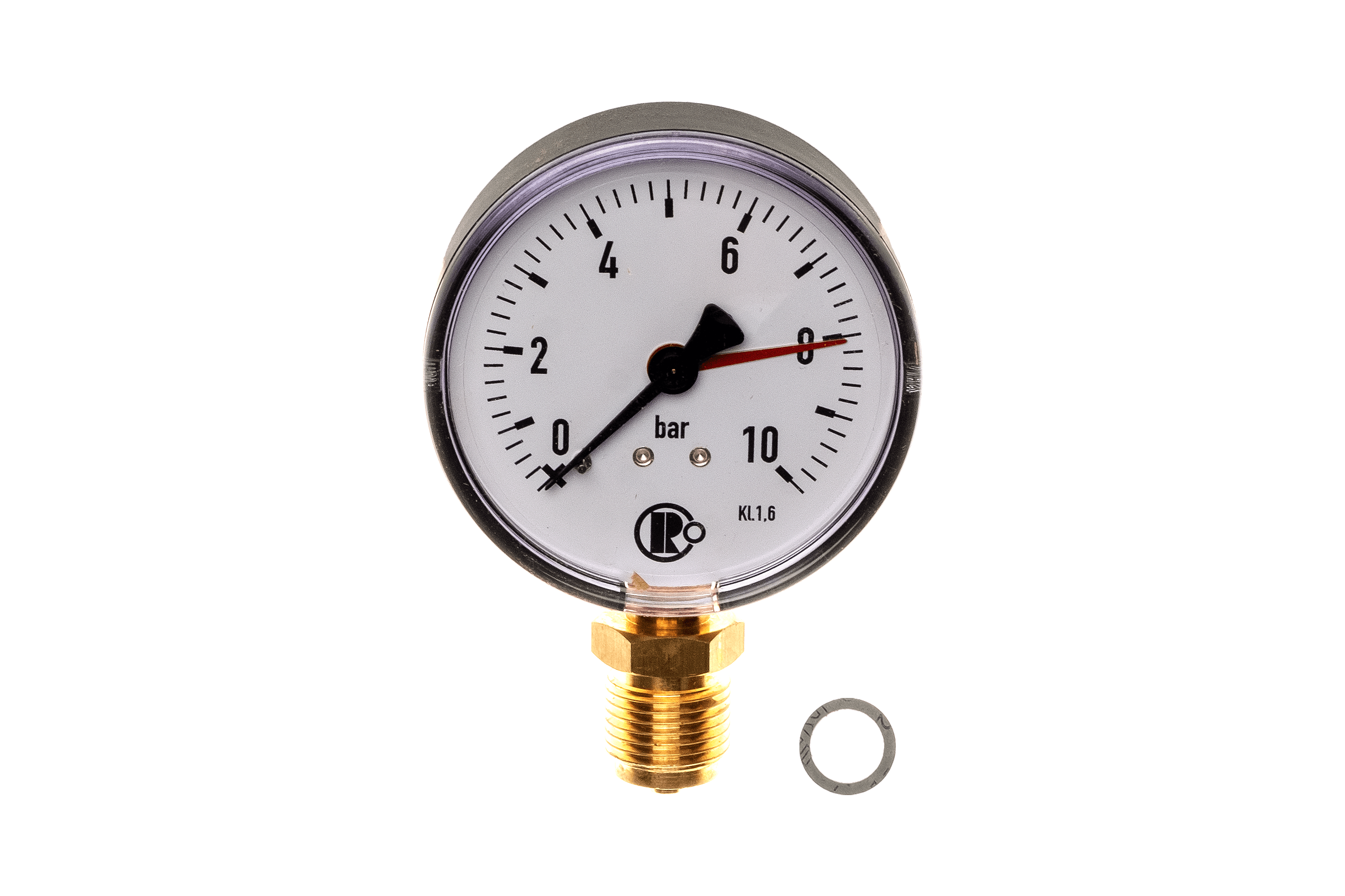 Brötje Manometer 1/2" 10 bar