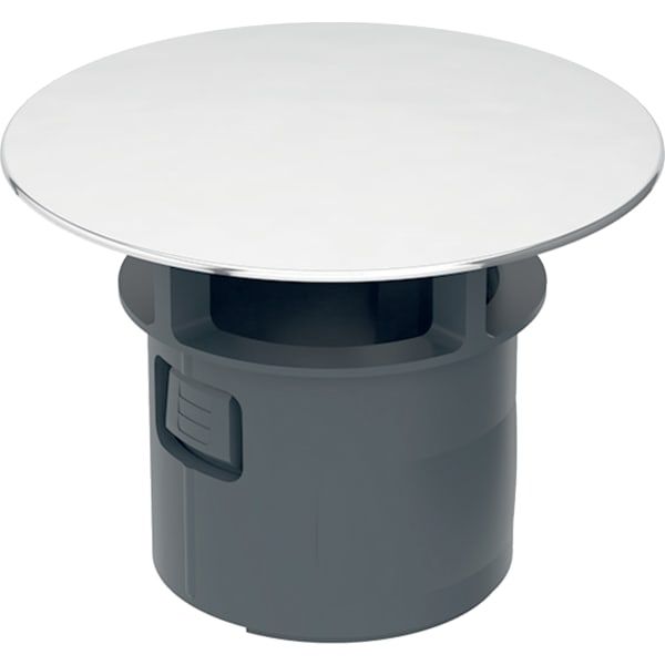 Ventilabdeckung Clou Geberit hochglanz-verchromt