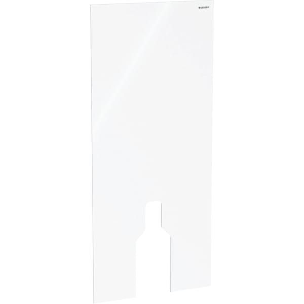 GE Frontverkleidung für Geberit Monolith für Stand-WC 114cm Glas weiß