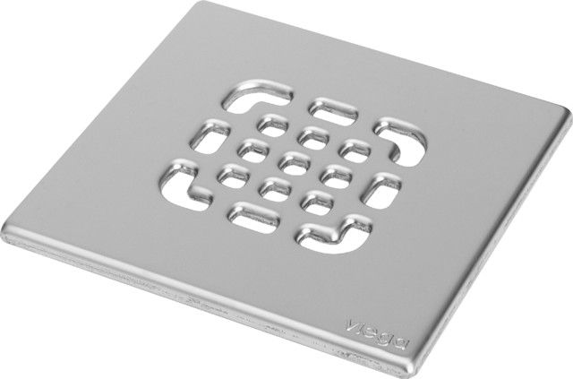 Rost Viega Advantix 143x143mm     4933.5 nicht verschraubbar, Edelstahl, gezogen