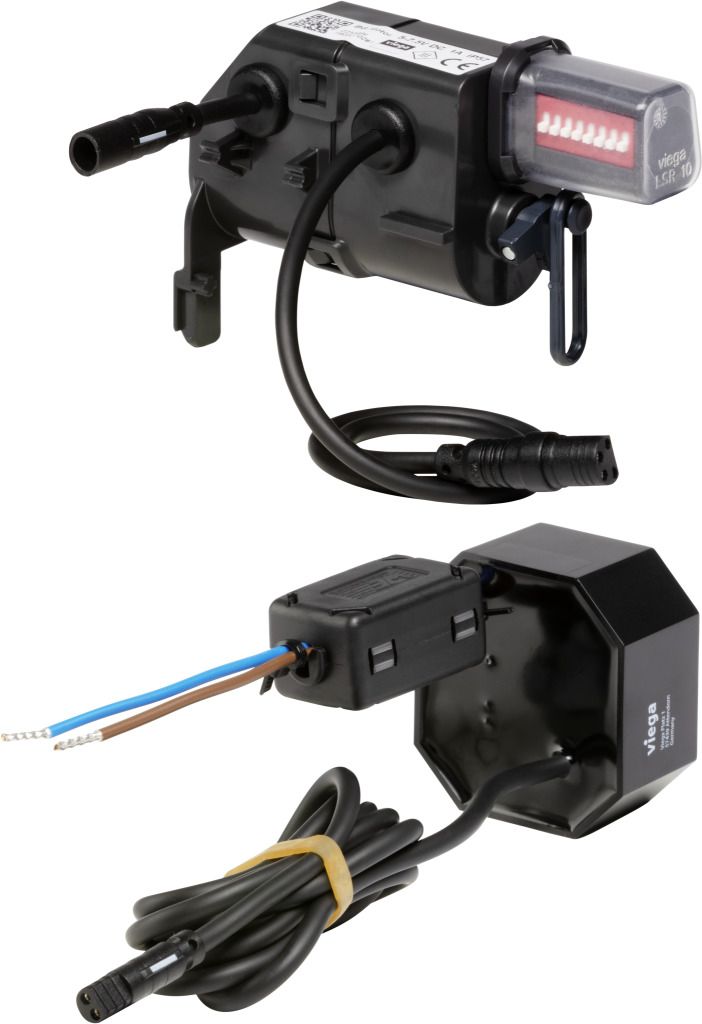 Viega Zubehörset elektronisch 8655.11 m.Motoreinheit u.Netzteil