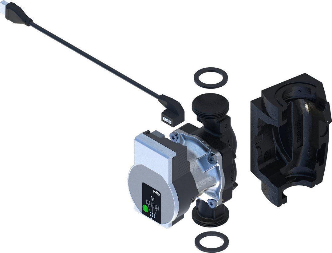 BOSCH Ersatzteil TTNR: 8738215633 Pumpe Wilo Para 25-180/9 + Isolierung