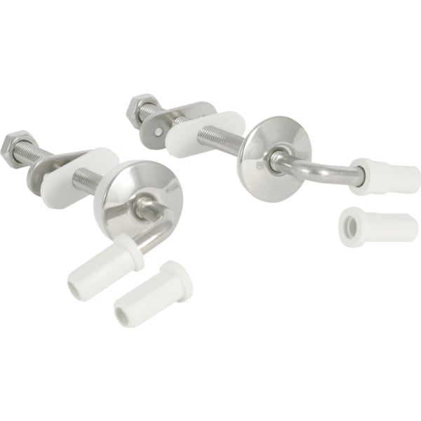 GE Set Scharniere für WC-Sitz Xeno und Plus4, Befestigung von unten