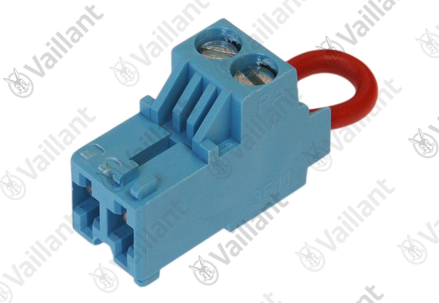 Vaillant Steckverbinder,kpl. 2-polig VC 105 E,VC-VCW 205,255 E (CPU)