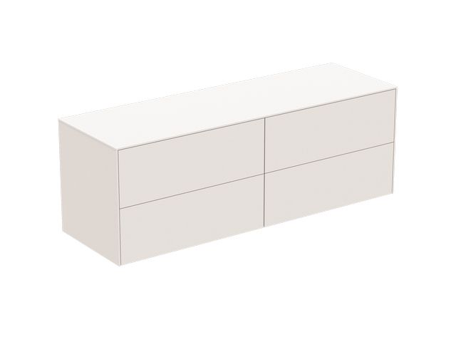 IS Obere rechte Schubladenfront Conca 780x267mm Weiß