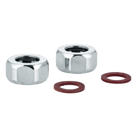 Quetschverschraubung Grohe 1/2" mit Bohrung 14.5mm verchromt Grohe     VPE 2