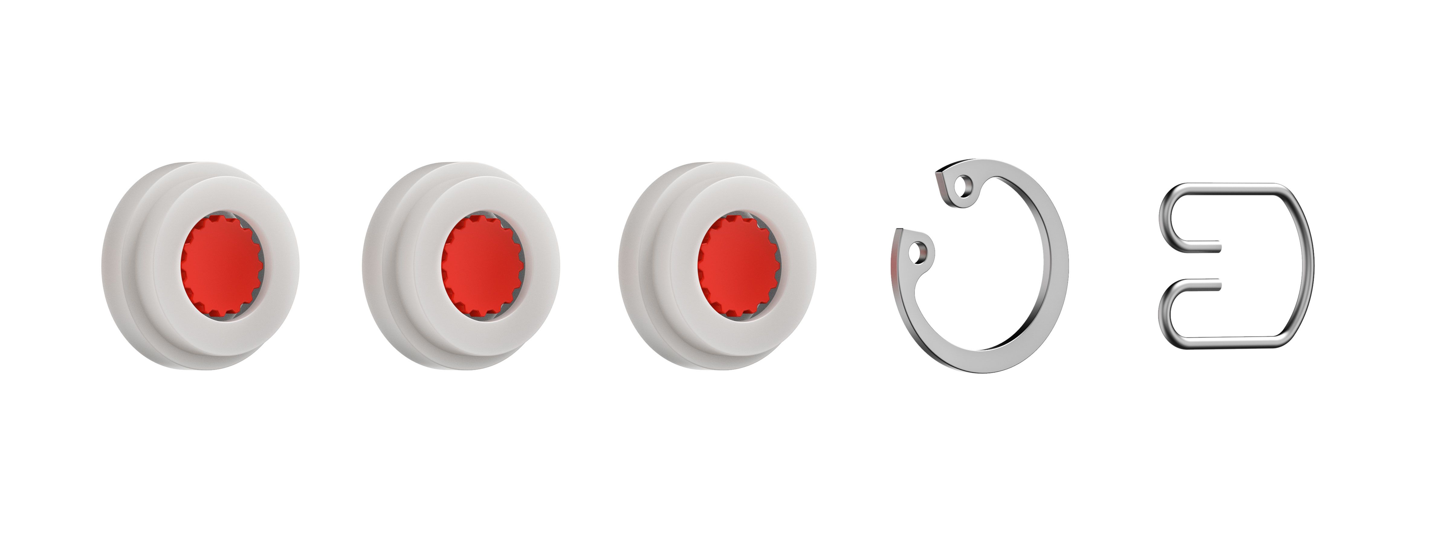 CONTI+ Wassermengenregler Set Brausekopf 12 L. (3 Stk. m. Sicherung.)