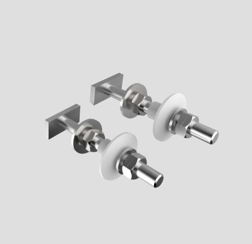 Sanit Urinal- Befestigungsset