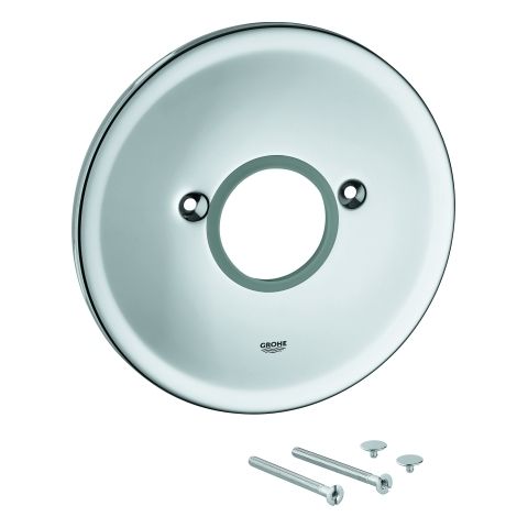 Grohe Rosette verchromt f.Brausebatterie