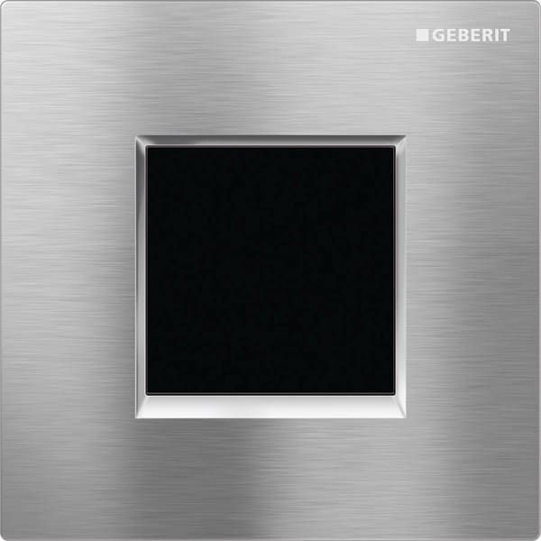 GE Typ 20 (ex Typ 30) Abdeckpl. für UR-Strg. IR, Square, verchr. gebü.