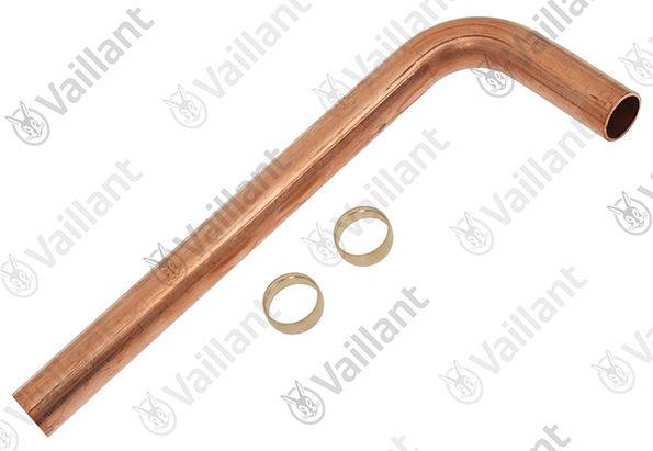 Vaillant Rohr, HW (unvernickelt) 0020039529