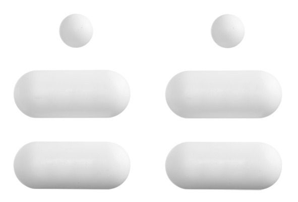 Puffersatz zu WC-Sitz 2nd floor/ PuraVida/Vero weiss Duravit