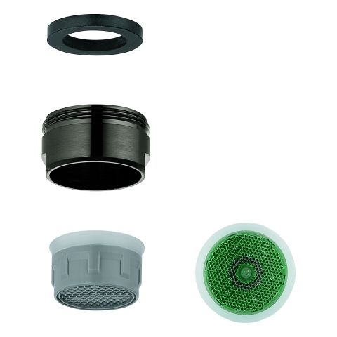 GROHE Mousseur 13922 M24x1 hard graphite gebürstet