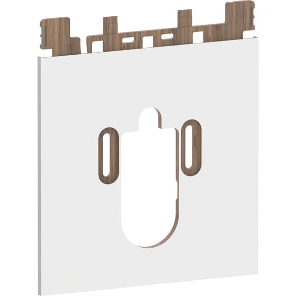 GE Designplatte AquaClean Sela unten weiß-alpin