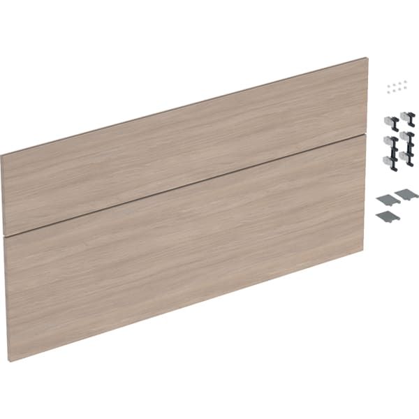 GE Schubladenfront Set für iCon für WT B:120cm, Eiche natur