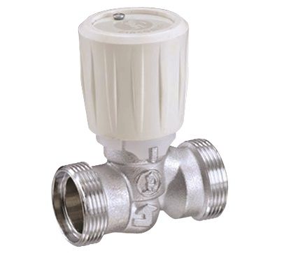 Giacomini R432 1/2"x16 Th-ventil zu R436/R438 Messing verchromt,Durchg.Ha