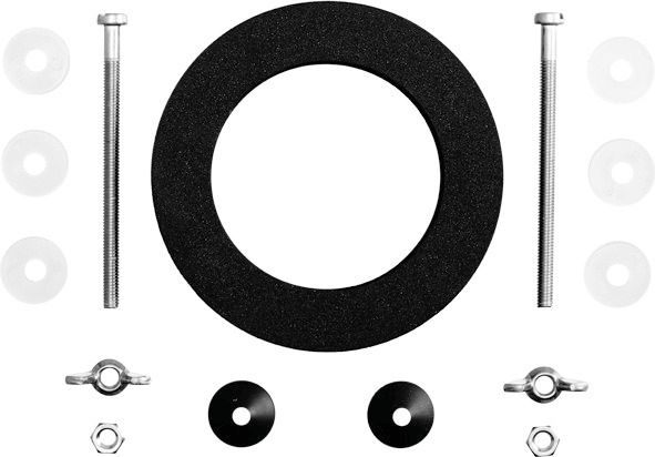 Befestigungs-Set f.Spülkasten inklusive Moosgummidichtung Duravit