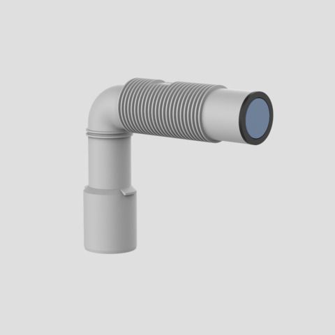 SANIT Universal-Ablaufbogen für Waschtisch