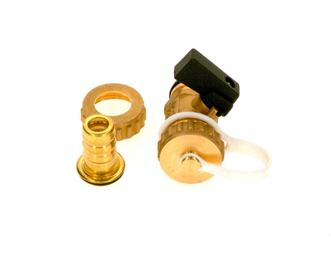 SIEGER Füll u Entleerungshahn schwarz