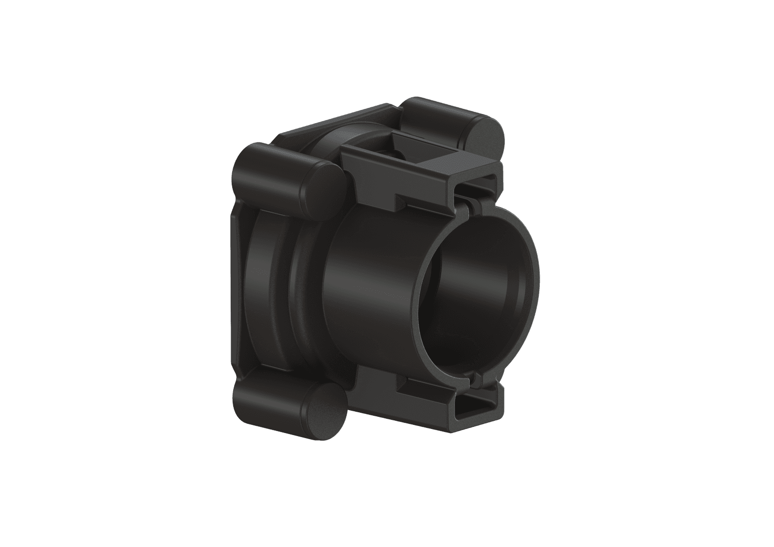 KESSEL-Druckanschluss mit Dichtung und Schrauben