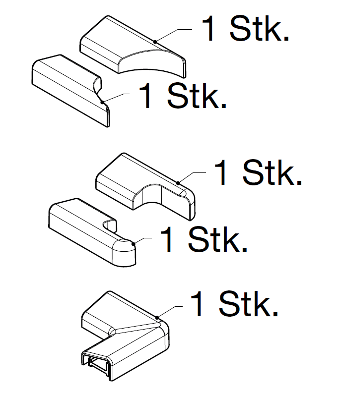 Zubehör Schwallleiste clivia VIGOUR