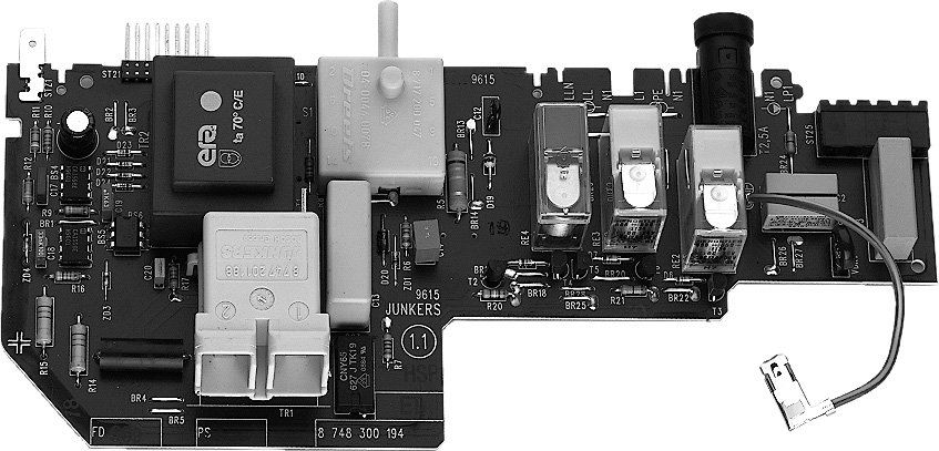 Junkers Leiterplatte Netzmodul