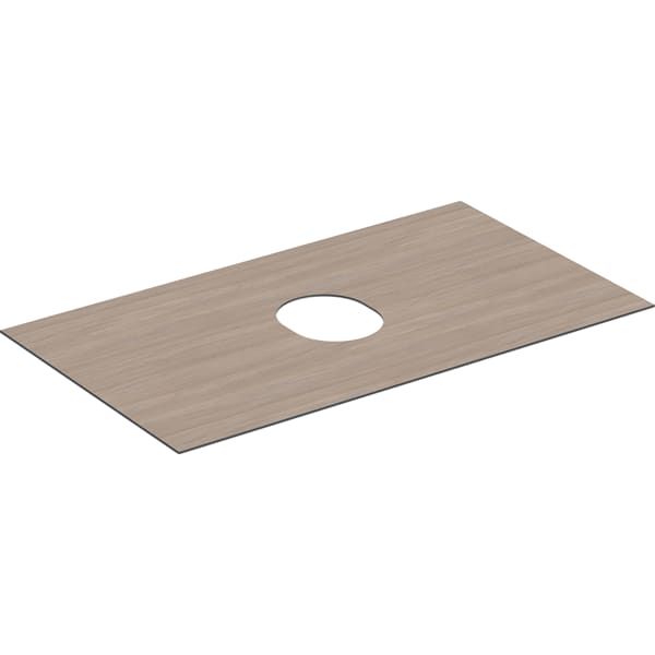 GE VariForm Abdeckplatte für US f. AS-WT mit einer Schublade B=90cm, Eiche