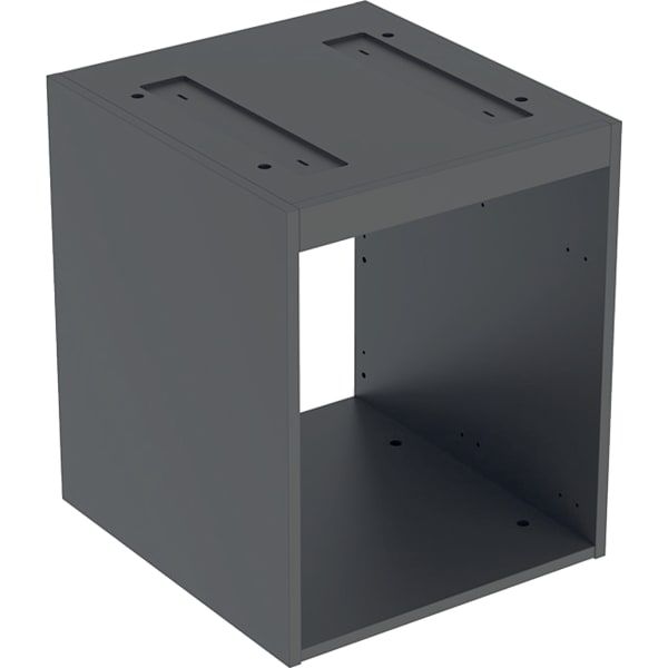 GE Korpus für VariForm US mit 2 Schubl. für AS-WT, 45x55,2cm lava lackiert matt