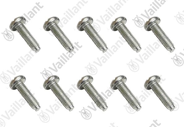 VA Schraube,kpl. (Set a 10 Stück) M 5 x 18 (Hydrobock Blech)