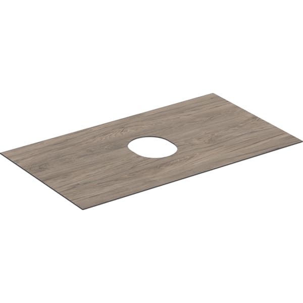 GE VariForm Abdeckplatte für US f. AS-WT mit einer Schublade B=90cm, Nussbaum