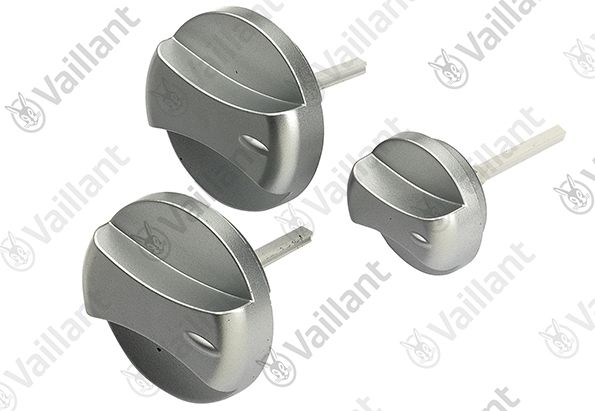 Vaillant Knopf komplett platin