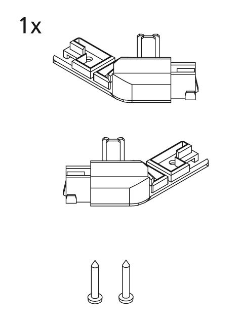 Kermi EBI2015 Set Stockabdeckung unten Farbe: silber
