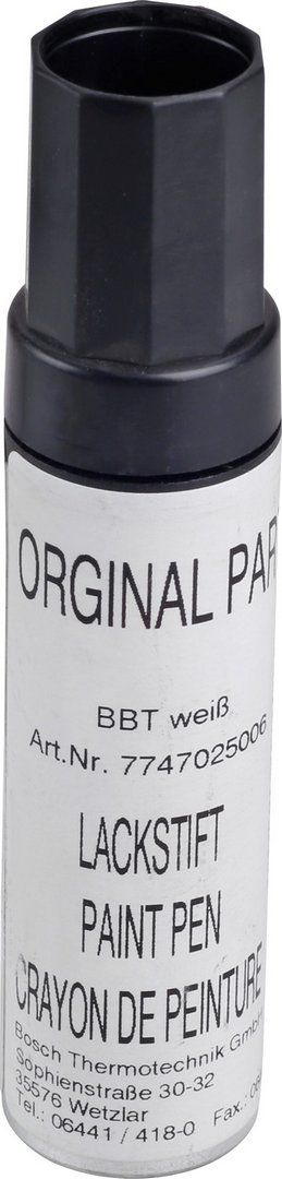 BOSCH Ersatzteil TTNR: 8718584684 Lackstift BBT-weiß VZF 37351 12ml everp