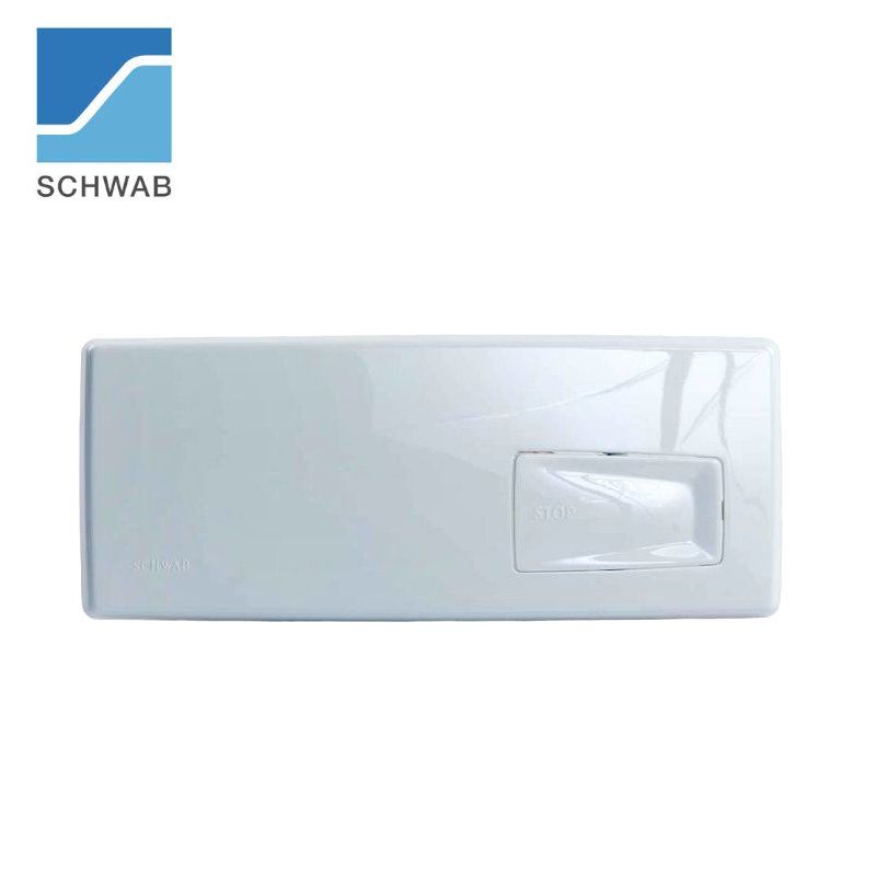 Schwab Betätigungsplatte Tecta weiss für UP-Spülkasten 185.000